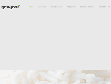 Tablet Screenshot of grayns.com